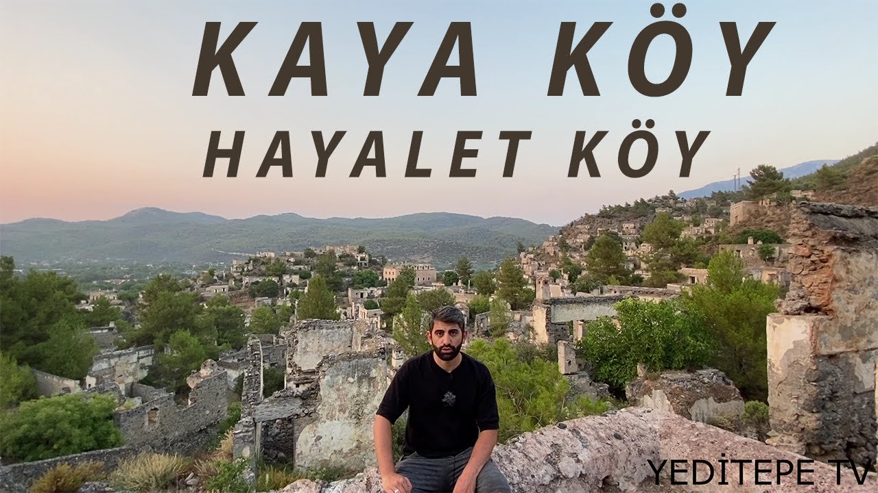 KAYA KÖY GEZİSİ / EVDEN GEZ / TÜRKİYE’NİN TERKEDİLMİŞ KÖYÜ HAYALETLİMİ #kayaköy #gezilecekyerler