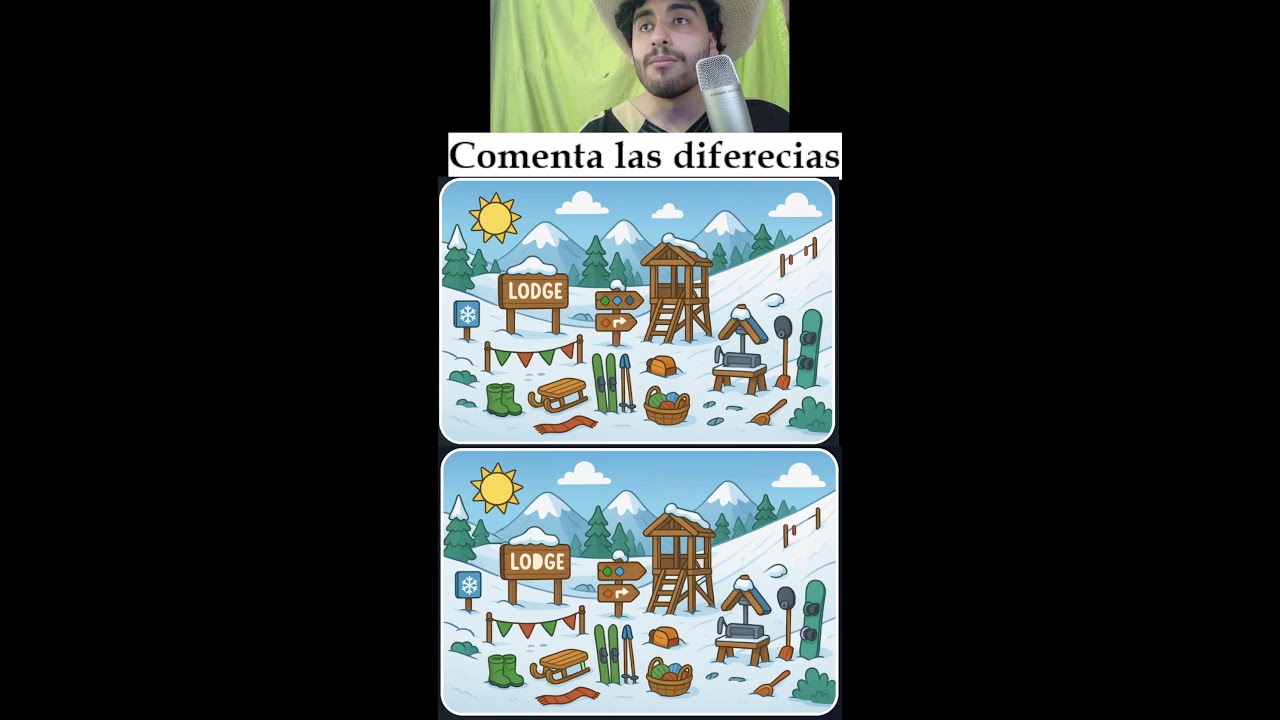 Encuentra las diferencias.