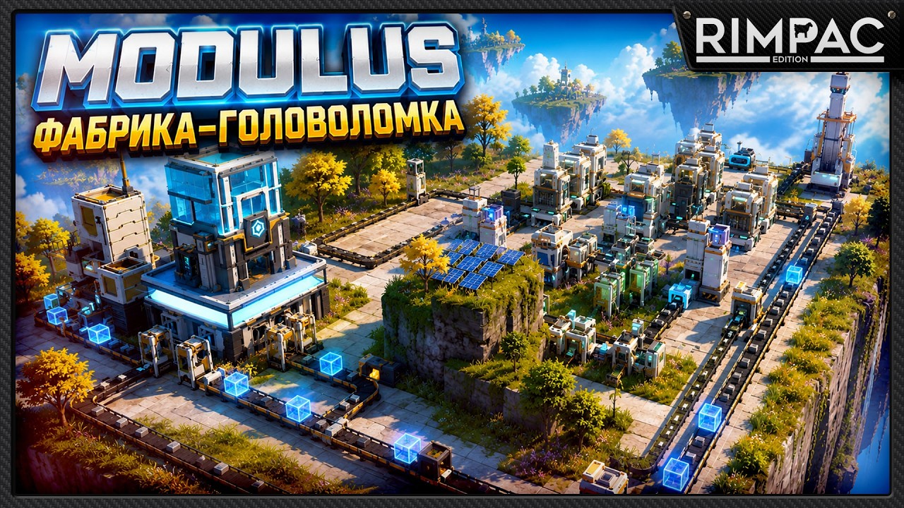 Фабрика на летающих островах, где каждый конвейер &mdash; головоломка &mdash; Modulus