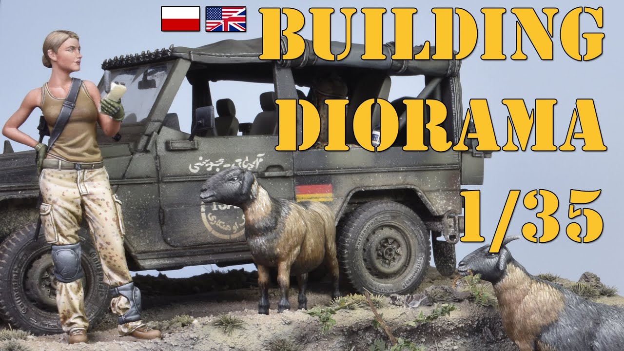 1/35 DIORAMA Building - Afghan Desert [PL / ENG]