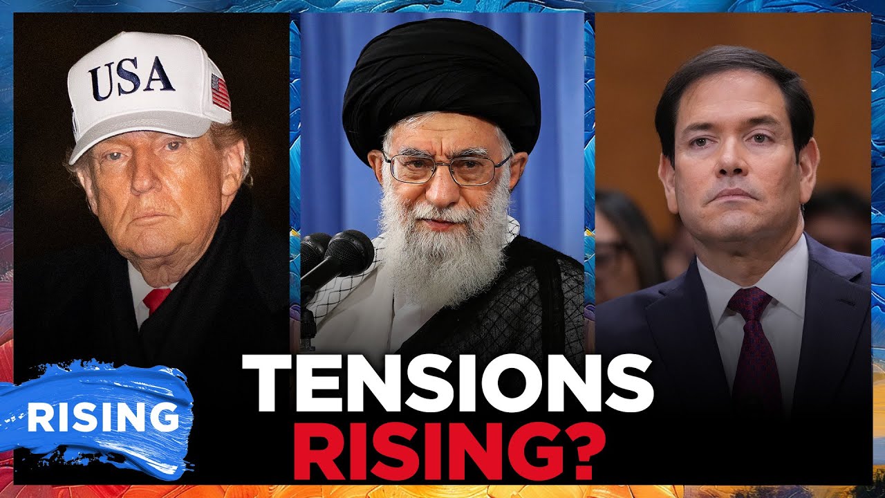 Trump THREATENS Iran AGAIN As Warships BEAR DOWN | RISING