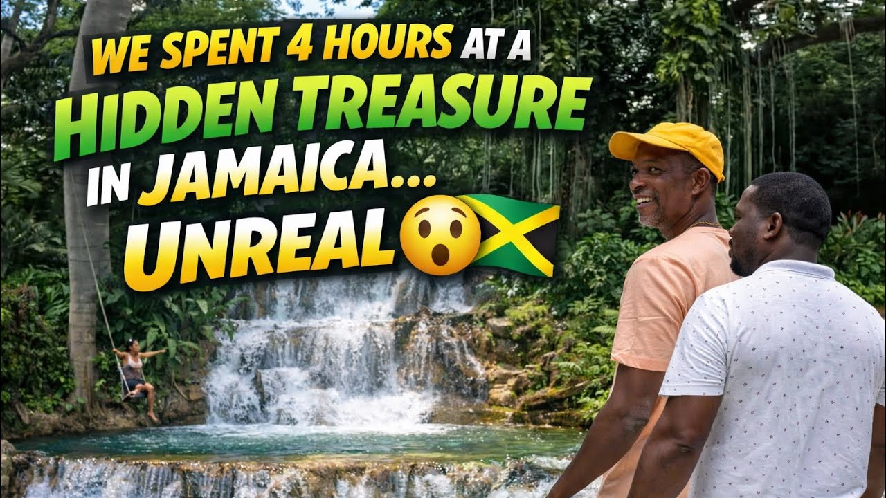We Spent 4 Hours at a Hidden Treasure in Jamaica… UNREAL 😮🇯🇲