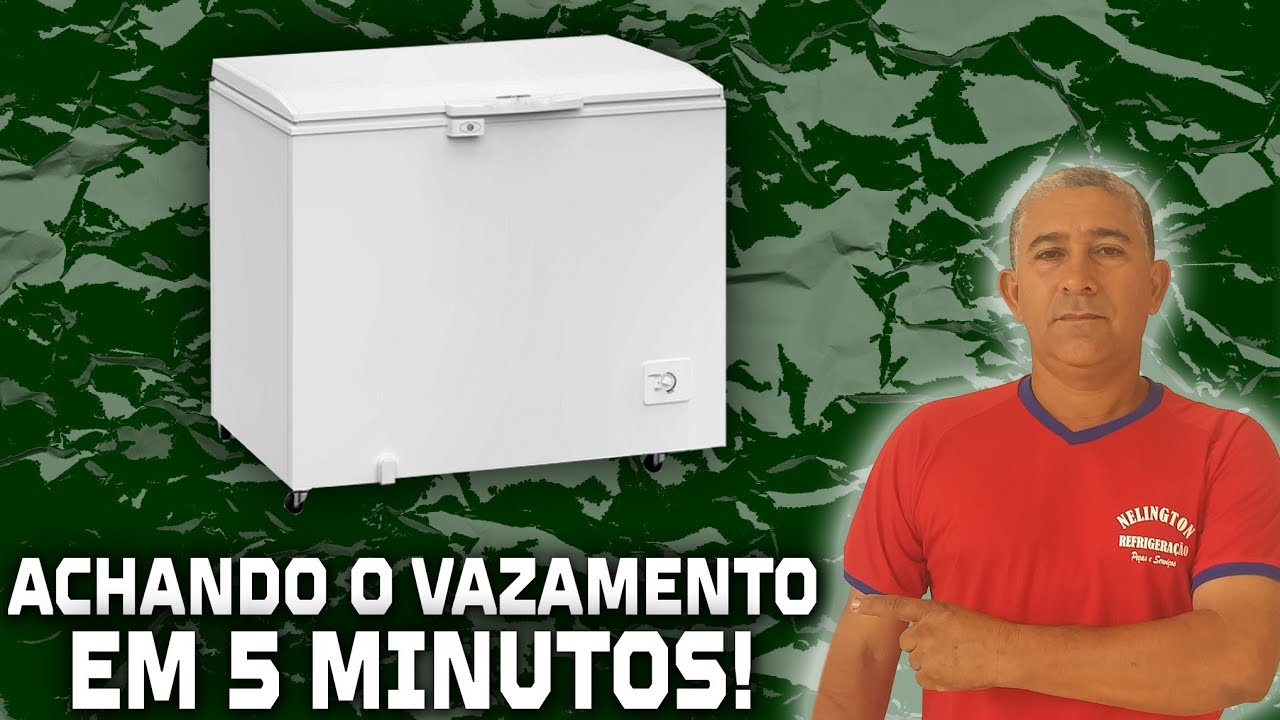 APRENDA A DESCUBRIR VAZAMENTO DE FREEZER EM 5 MINUTOS