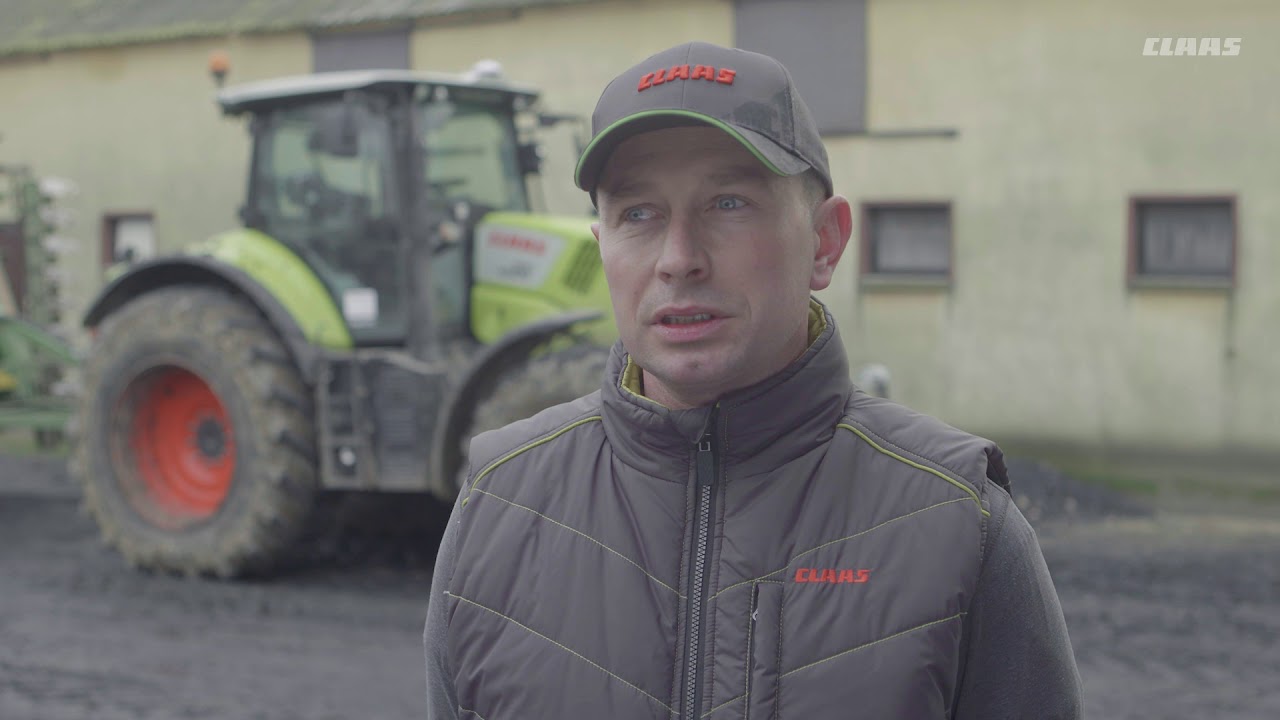 Ciągnik CLAAS na 150 mtg - AXION 830 CMATIC