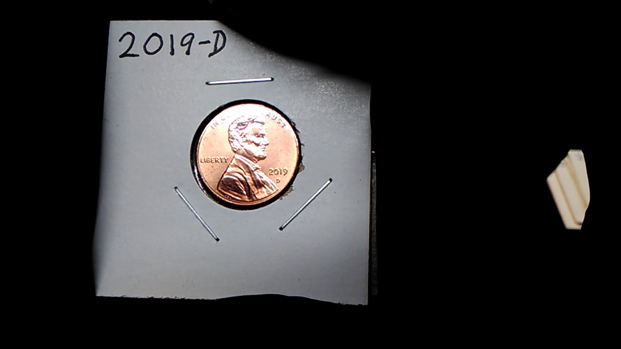 2019-D penny finds from an Uncirculated roll hunt