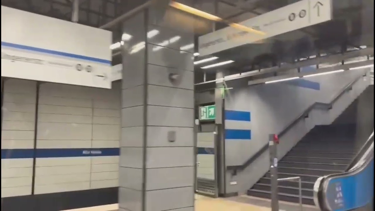 Mitfahrt in der Linie U6 der MVG München von Garching Forschungszentrum bis Marienplatz, 18.06.2025