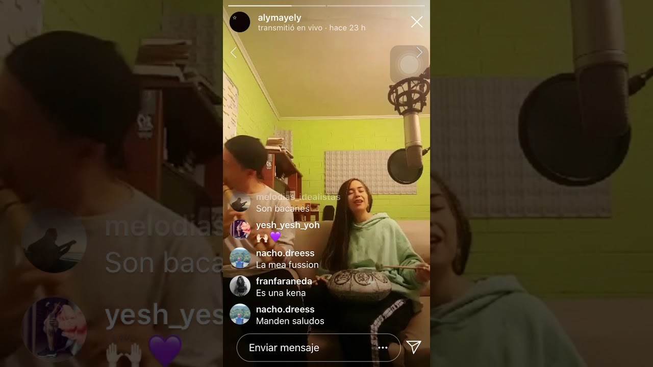 Aly Mayely ft. Chyste (instaalive:)