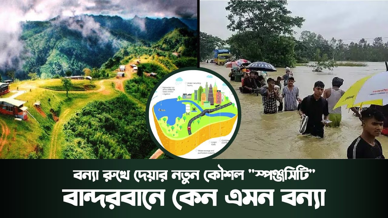 বান্দরবানে বন্যা কেন? বন্যা রুখবে 