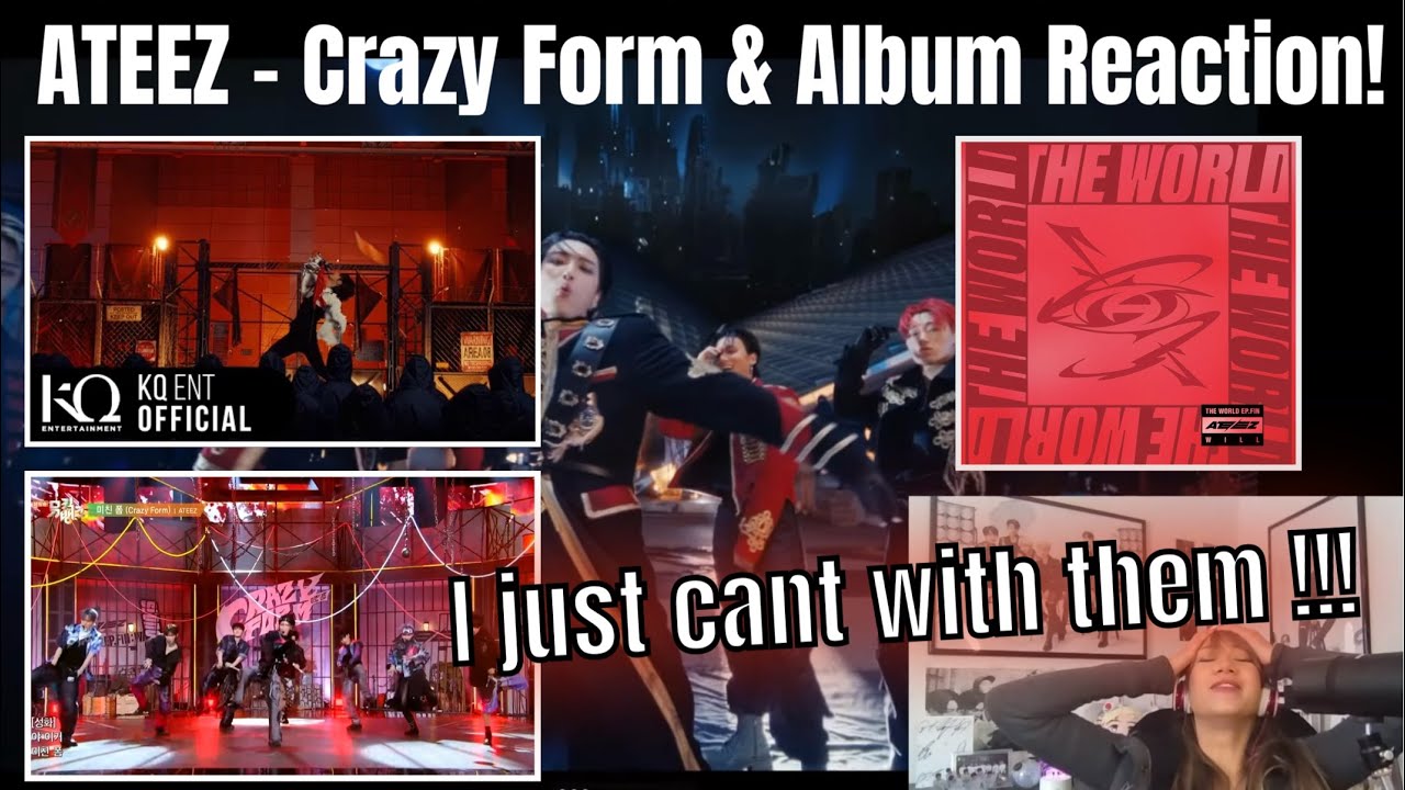 THESE MEN! Reacting to ATEEZ '미친 폼 (Crazy Form)' Official MV & THE WORLD EP.FIN :WILL Album Reaction