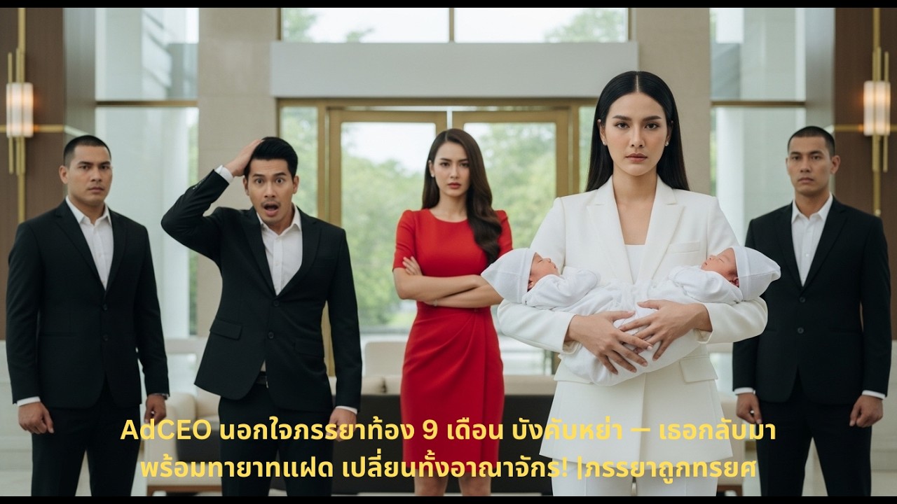 CEO นอกใจภรรยาท้อง 9 เดือน บังคับหย่า — เธอกลับมาพร้อมทายาทแฝด เปลี่ยนทั้งอาณาจักร! |ภรรยาถูกทรยศ