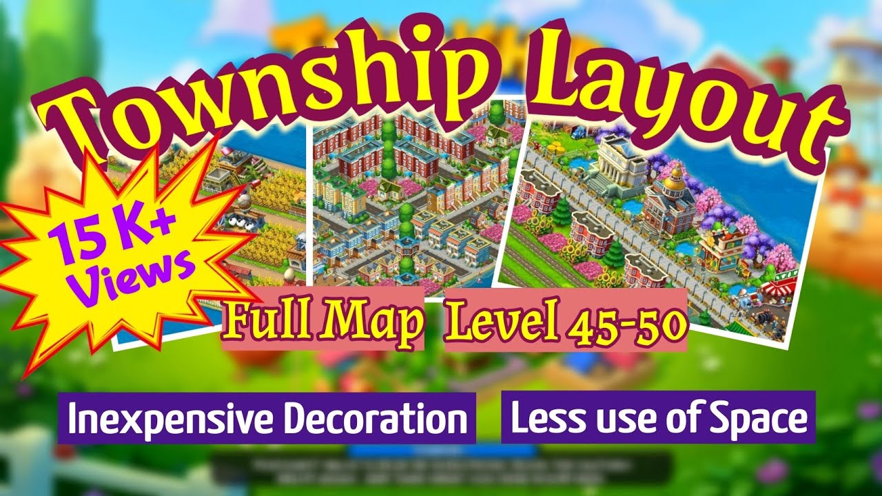 Township Layout || Full Map || Level 45-50