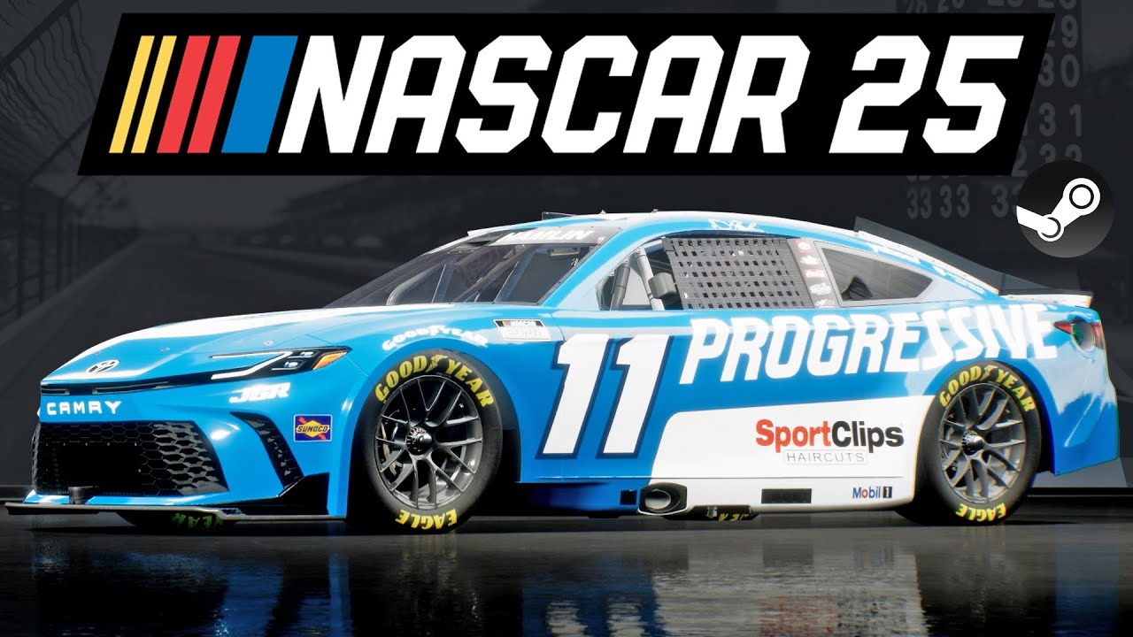 NASCAR 25 on PC (Steam) &ndash; First Look Gameplay with Wheel + FFB Impressions