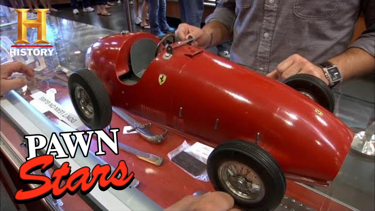RARE FERRARI MODEL CAR is SUPER VALUABLE (Season 8) | Pawn Stars