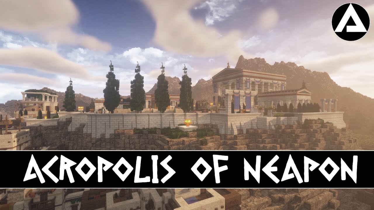 Acropolis of Neapon - Ancient Greek Town Showcase [Minecraft Cinematic]