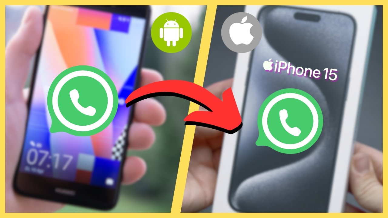 Come TRASFERIRE WHATSAPP da Android a iPhone SENZA RIPRISTINARE le impostazioni