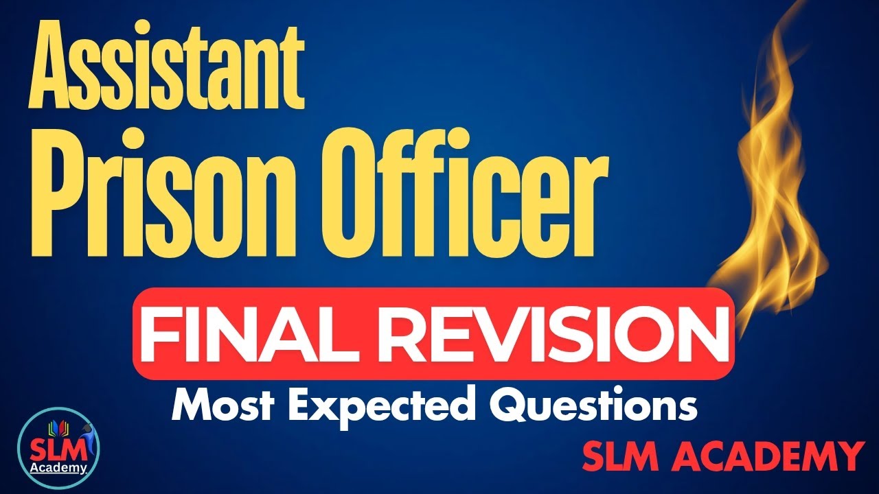 🔥 Assistant Prison Officer (APO) | Kerala PSC Most Expected Questions | Final Revision