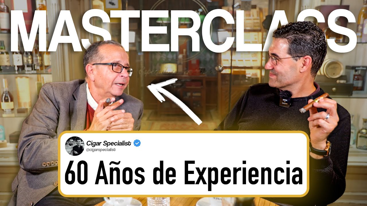 🔥Imperdible Masterclass del Mundo del Tabaco | The Professor José Blanco | (Arturo Fuente)