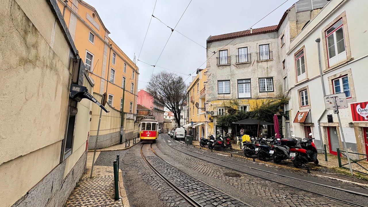 Portugal 132 Lisbon - Walking｜Largo de Santa Luzia｜R. do Limoeiro｜R.da Saudade｜R.de São Mamede