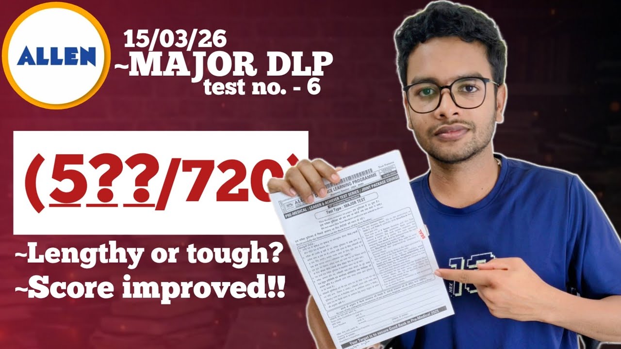 How my 4th Full Syllabus ALLEN MAJOR went | After test analysis