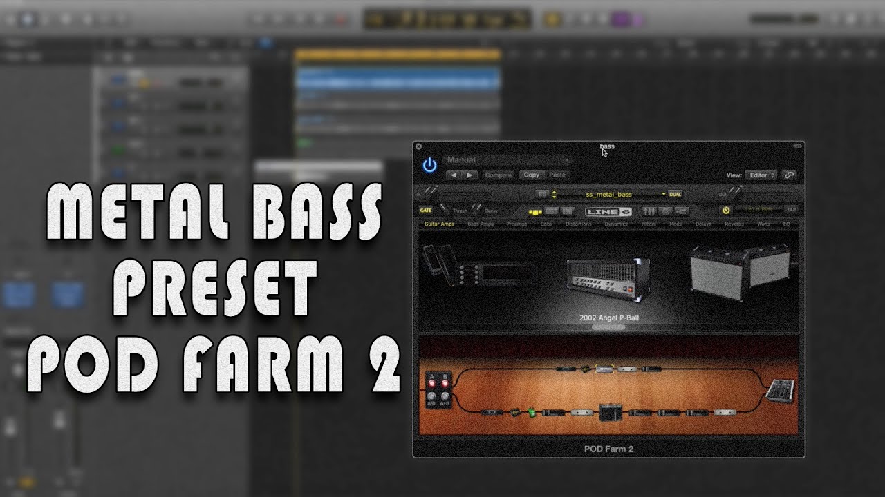 METAL BASS PRESET | POD FARM 2