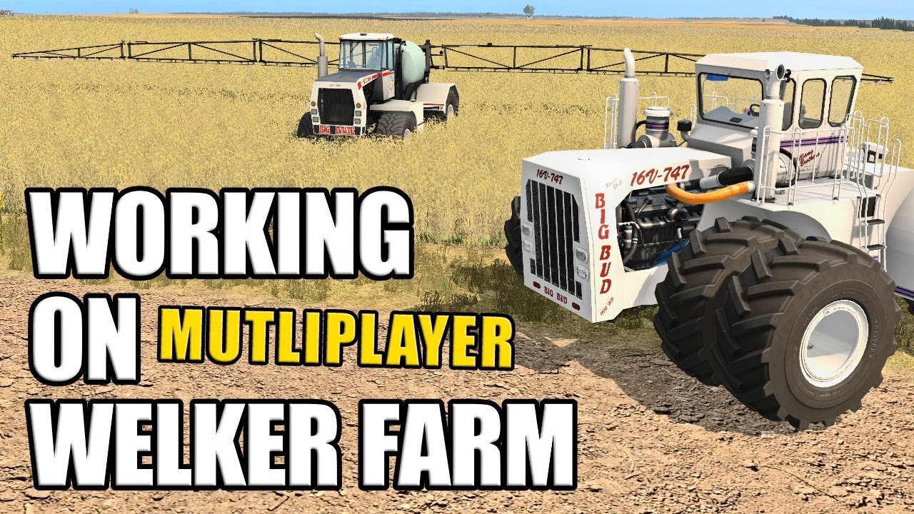 WORKING ON WELKER FARMS | Multiplayer Farming Simulator 17 - Ep1