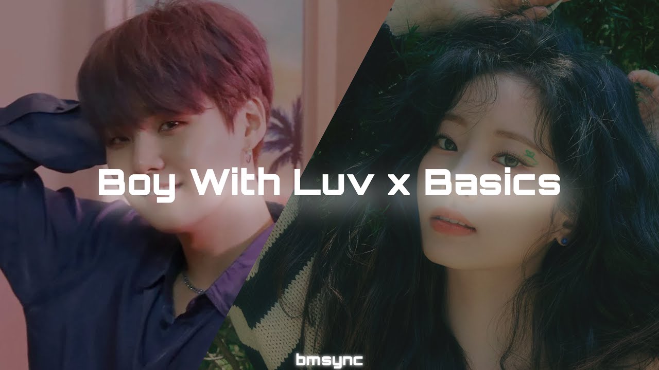BTS "Boy With Luv" (ft. Halsey) [Basics Remix]