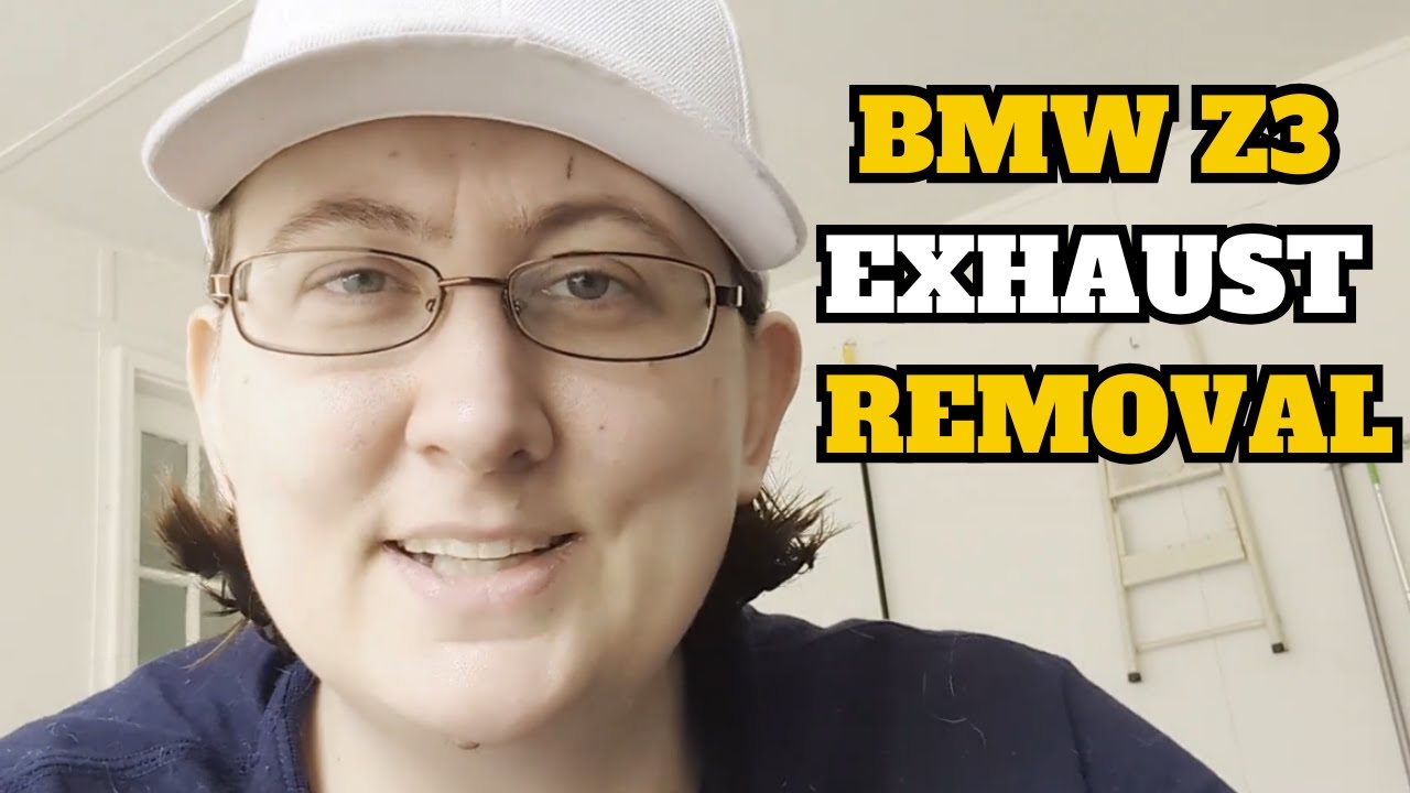 BMW Z3 Exhaust Removal
