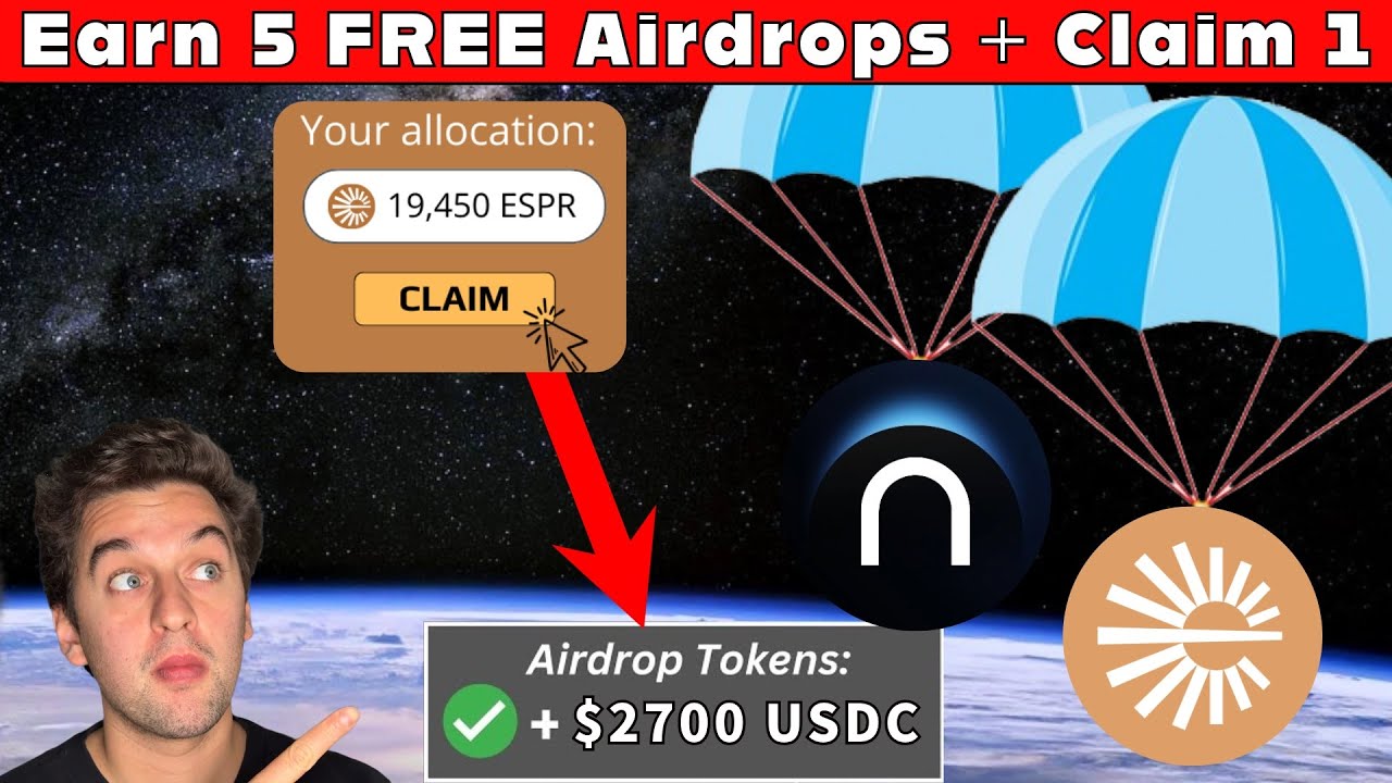Earn 5 FREE Airdrops + Claim 1 Airdrop Now - DO THIS NOW
