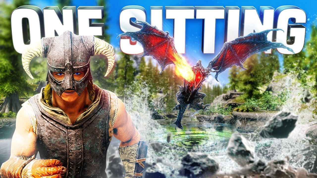 Completing Skyrim In One Sitting In 2025… 