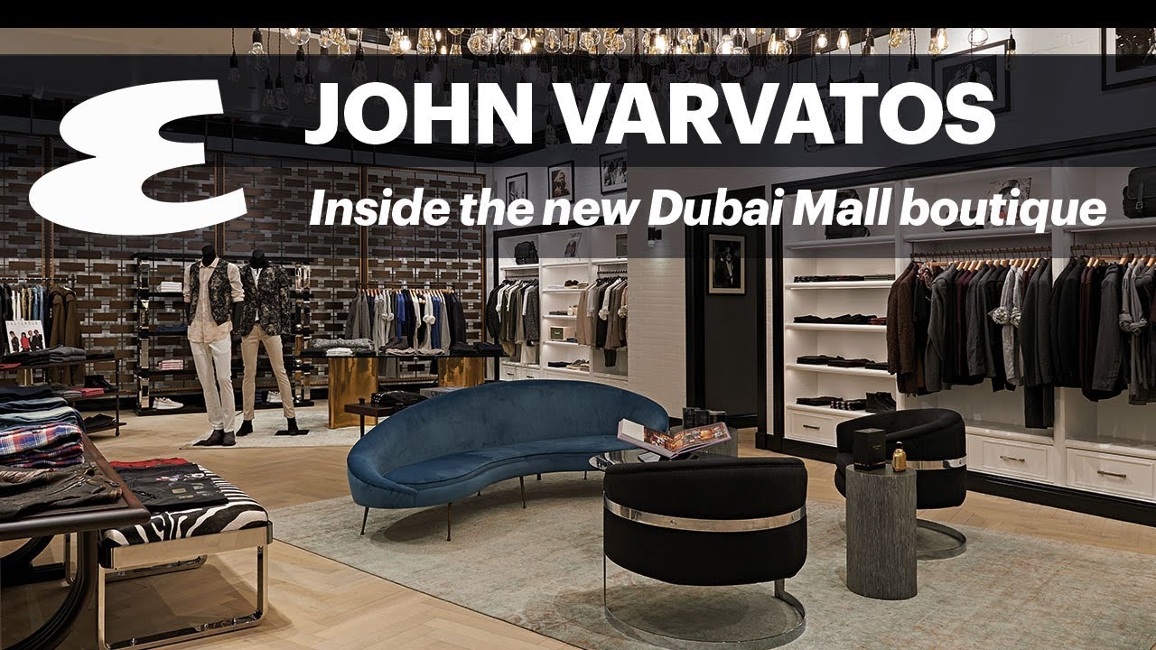 John Varvatos in Dubai Mall | Inside the boutique