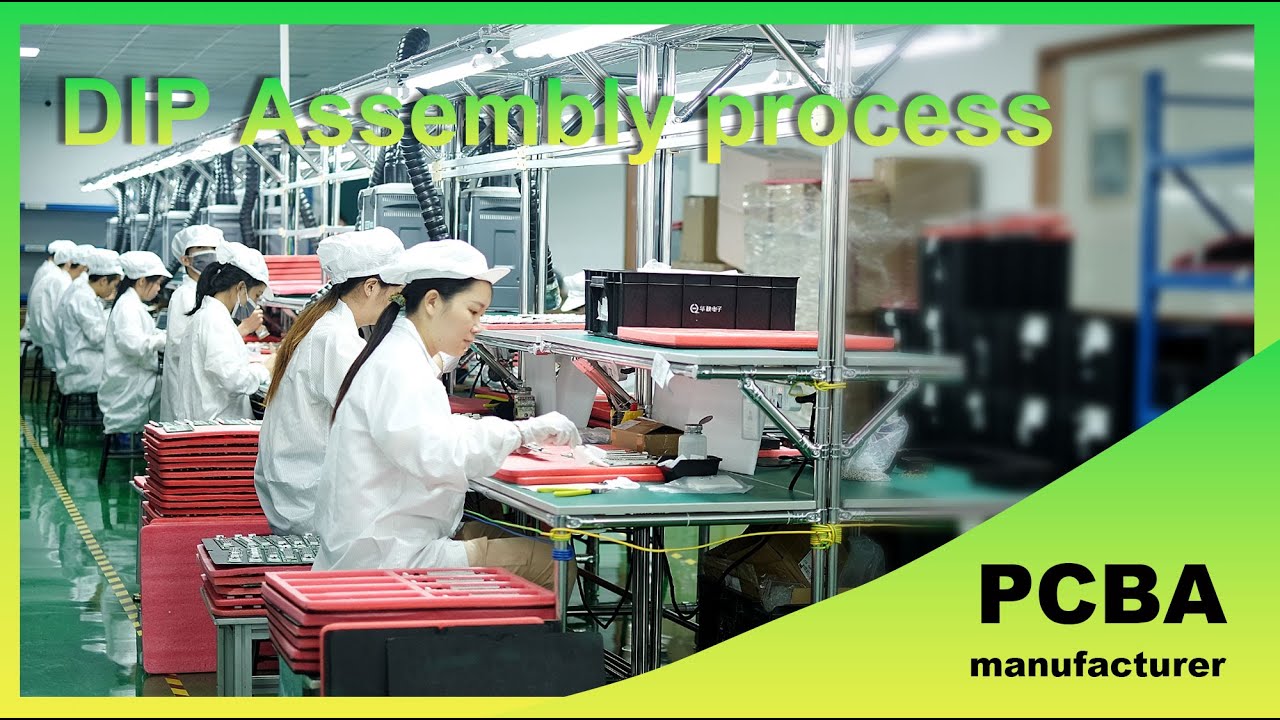 PCBA Production, PCB DIP Assembly. What is DIP Assembly?