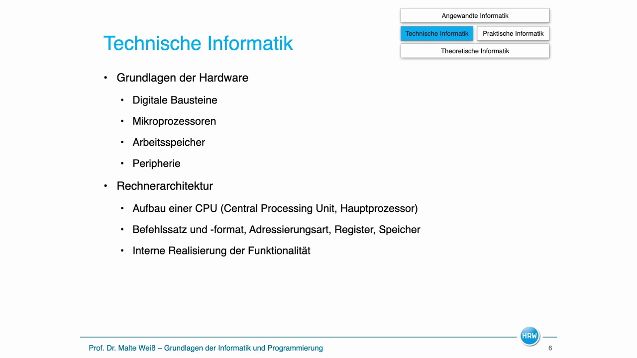 Einführung - Was ist Informatik?