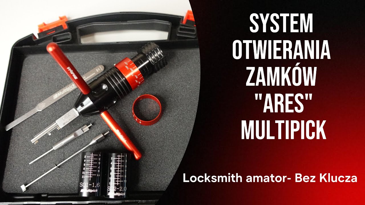 46. System otwierania zamków Ares. @multipick.international @BezKlucza