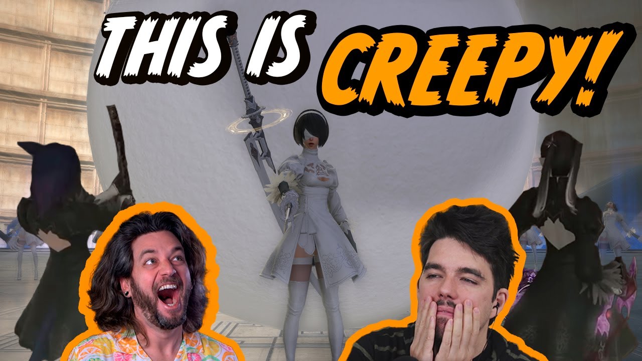 What is That Tower!? | Grinding Gear Reacts to the Shadowbringers Alliance Raid, Nier Crossover