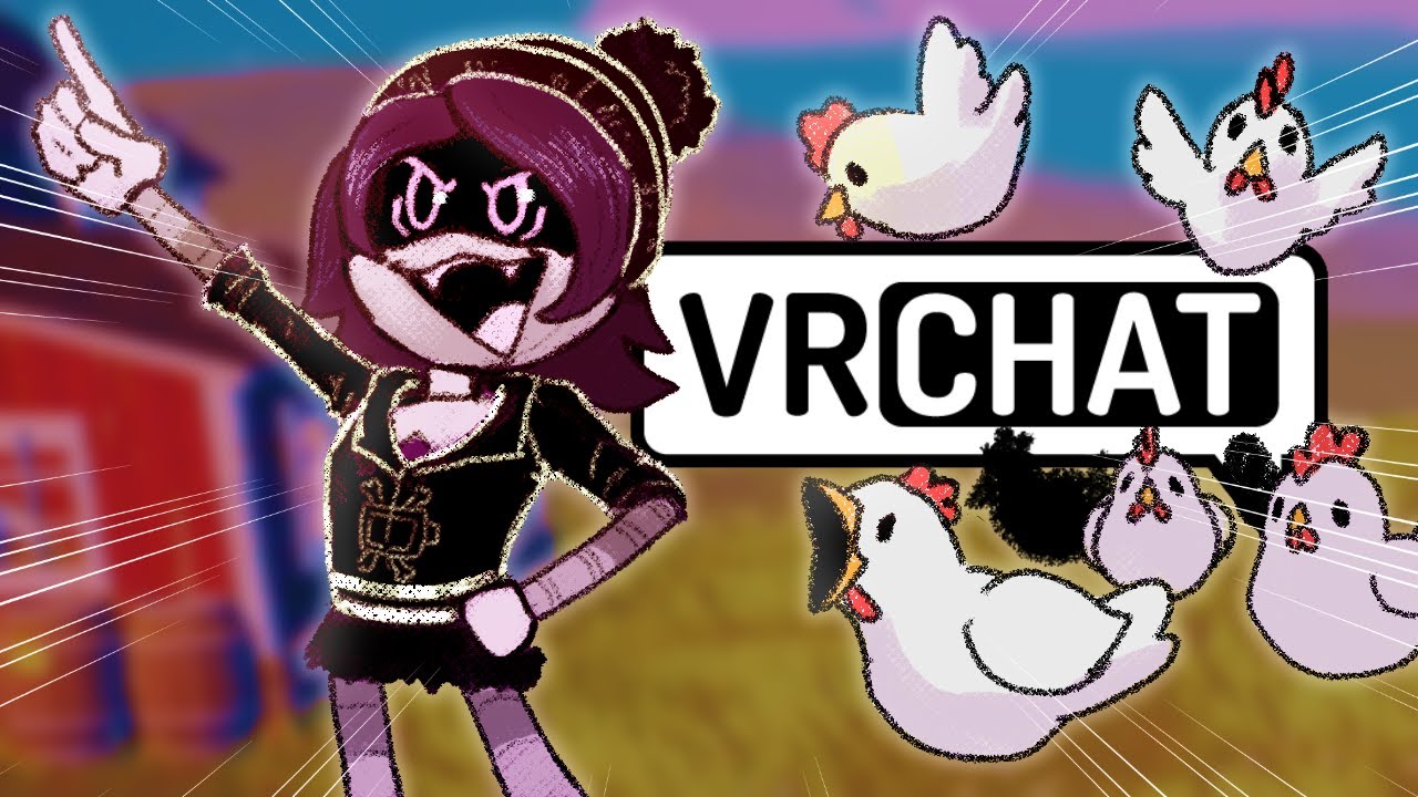 Uzi Raises a Chicken Army in VRChat!