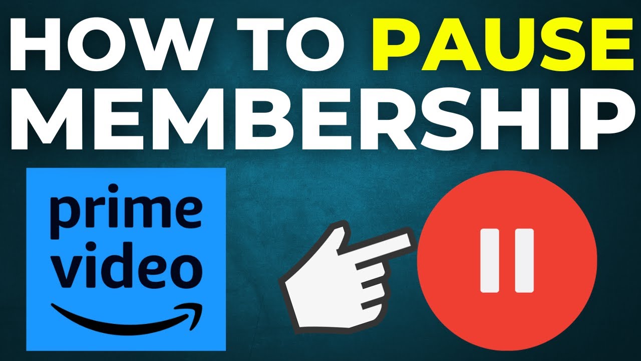 How To Pause Amazon Prime Membership (2025)
