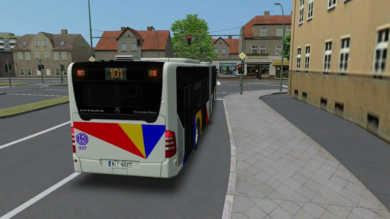 OMSI2 GR 🚌 Mercedes Benz Citaro G Facelift 🎨OASTH 937 🗺Ebstein Line 101
