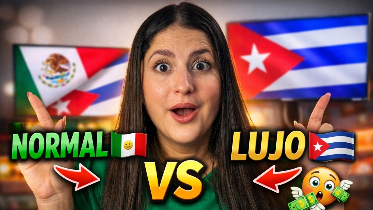 “Cosas que en México son normales… pero en Cuba son un LUJO 😳”