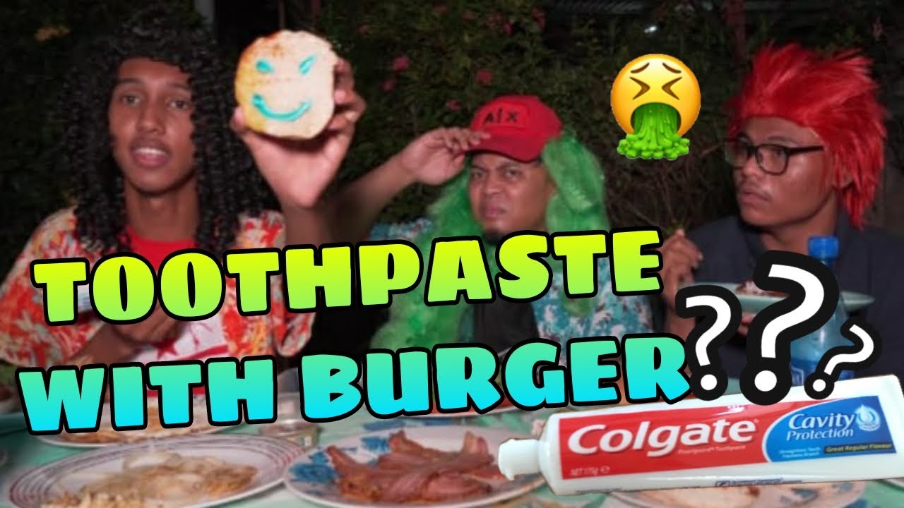 MESSY BURGER CHALLENGE GONE WRONG!!!!!  😂😱😱😱😂😂🙈🙈🙈🙈