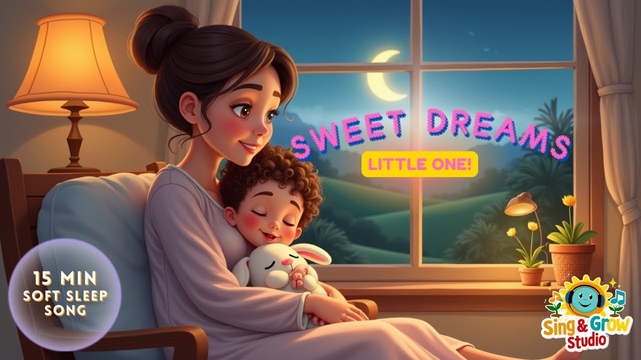 Soft Lullaby for Babies | Calming Sleep Music & Gentle Singing | Soothing Baby Bedtime Songs