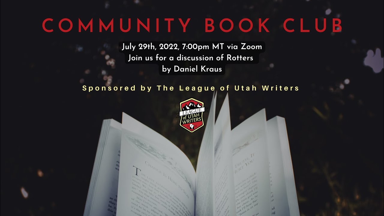 Community Book Club discussion of Rotters by Daniel Kraus