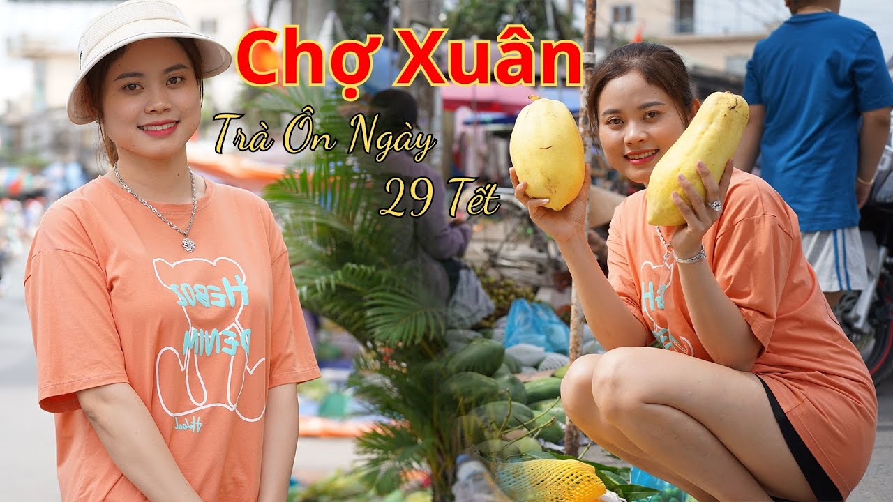 Chợ Xuân Trà Ôn Ngày 29 Tết