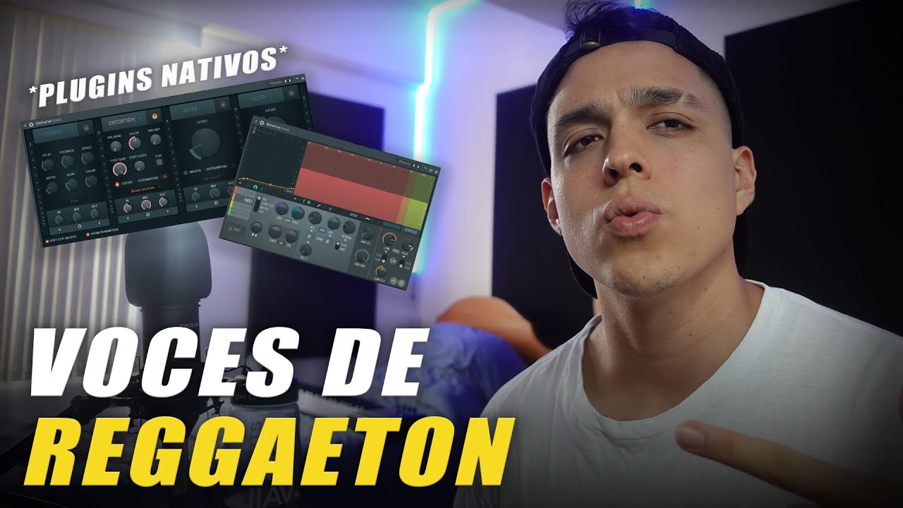 🔥Como MEZCLAR VOCES de REGGAETON con PLUGINS NATIVOS || FL STUDIO 20