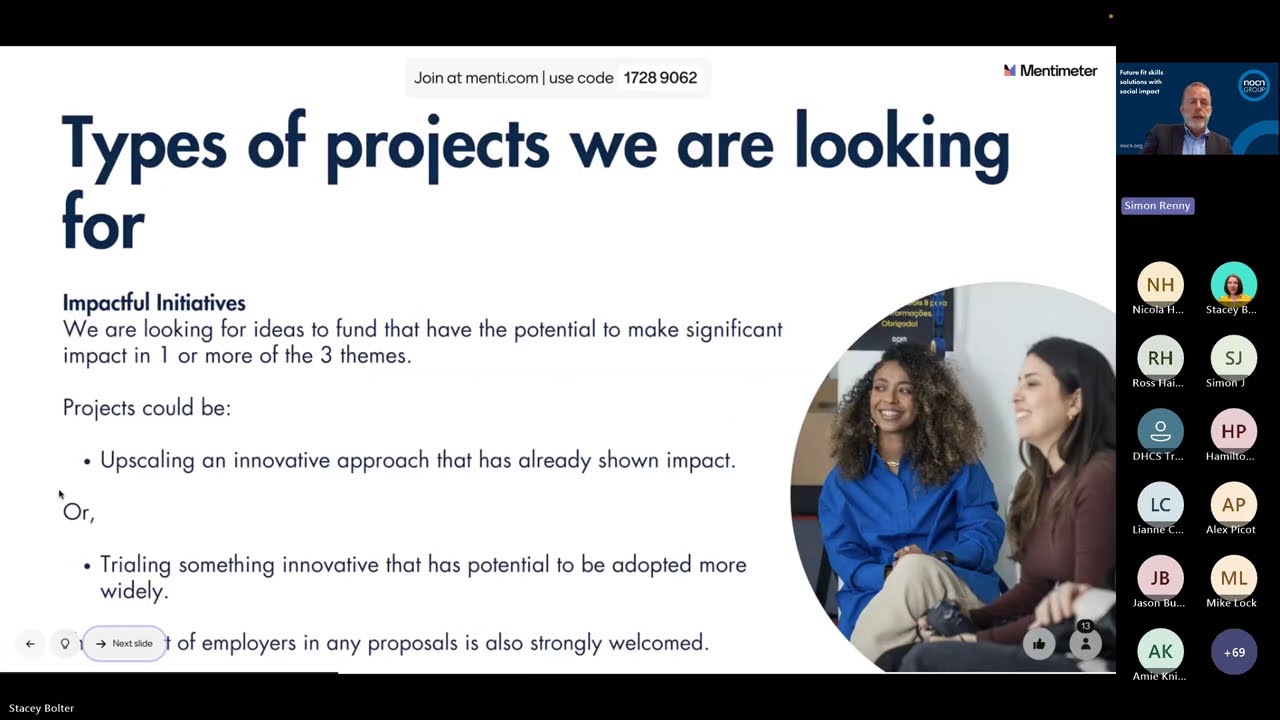 Introducing the NOCN Group Foundation's Skills Grant Webinar
