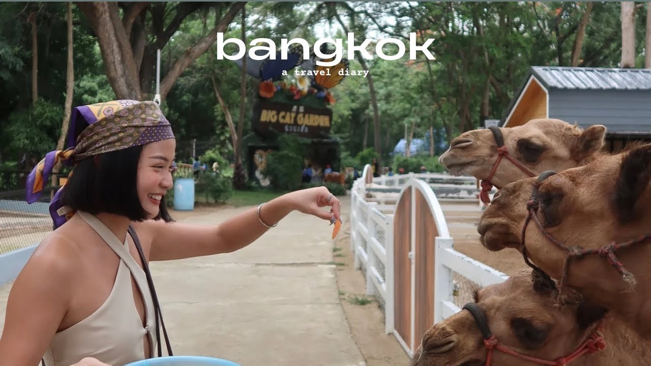 bangkok vlog 🇹🇭: food trip, shopping, & safari 🌴🦒 | It's A