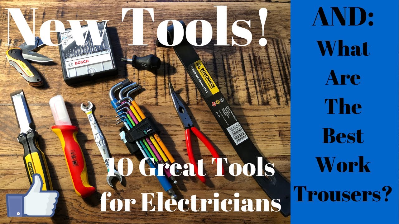 Basic Electrician Tools - I got some great new tools!
