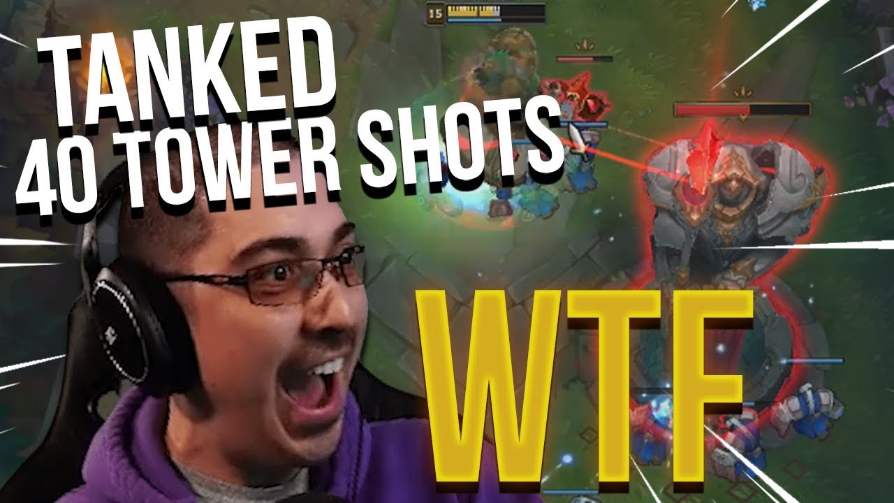 TANKED 40 TOWER SHOTS!! UNKILLABLE UDYR - Trick2G