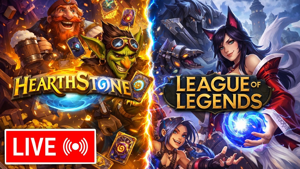 TOP 300 su HS🔥TOCCA su LOL adesso!🔥23:00 Reaction NUOVE CARTE! !deck | Hearthstone ITA