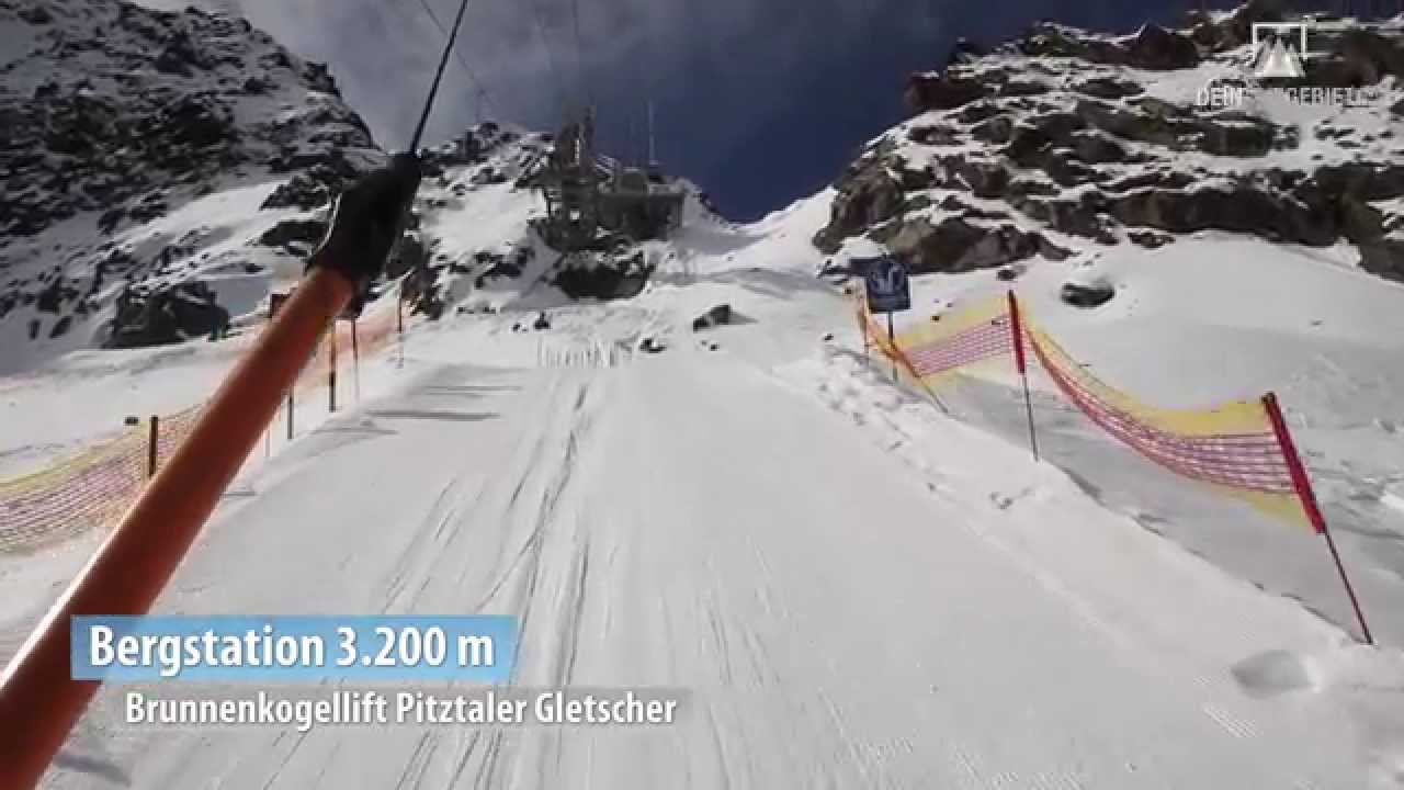 Pitztaler Gletscher: Fahrt mit dem Brunnenkogellift