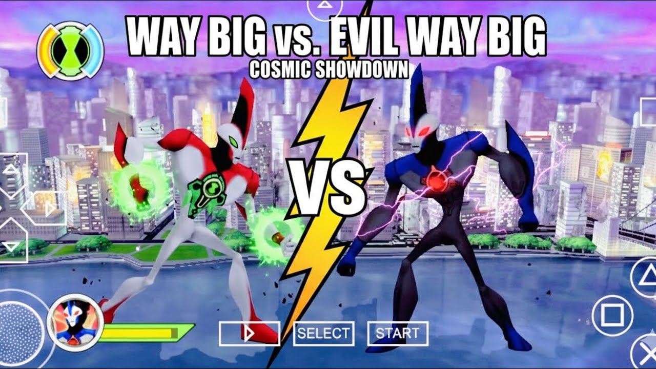 Final battle way big vs evil way big | Ben 10 ultimate alien cosmic #ben10#cartoon#game#technogamerz